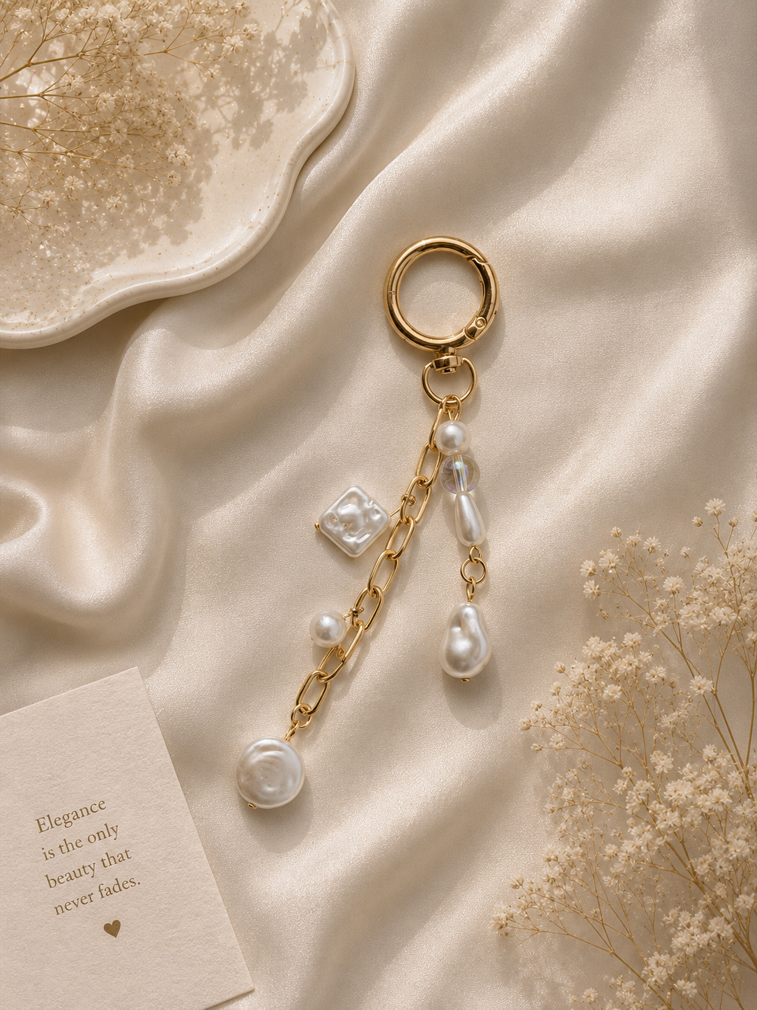 Ivory Pearl Strap