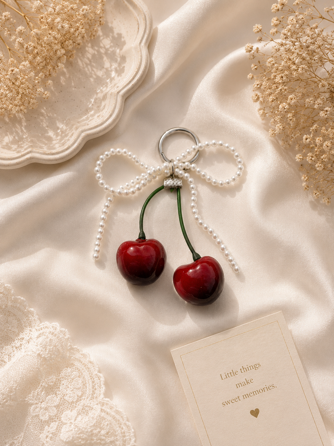 Cherry Pearl Strap