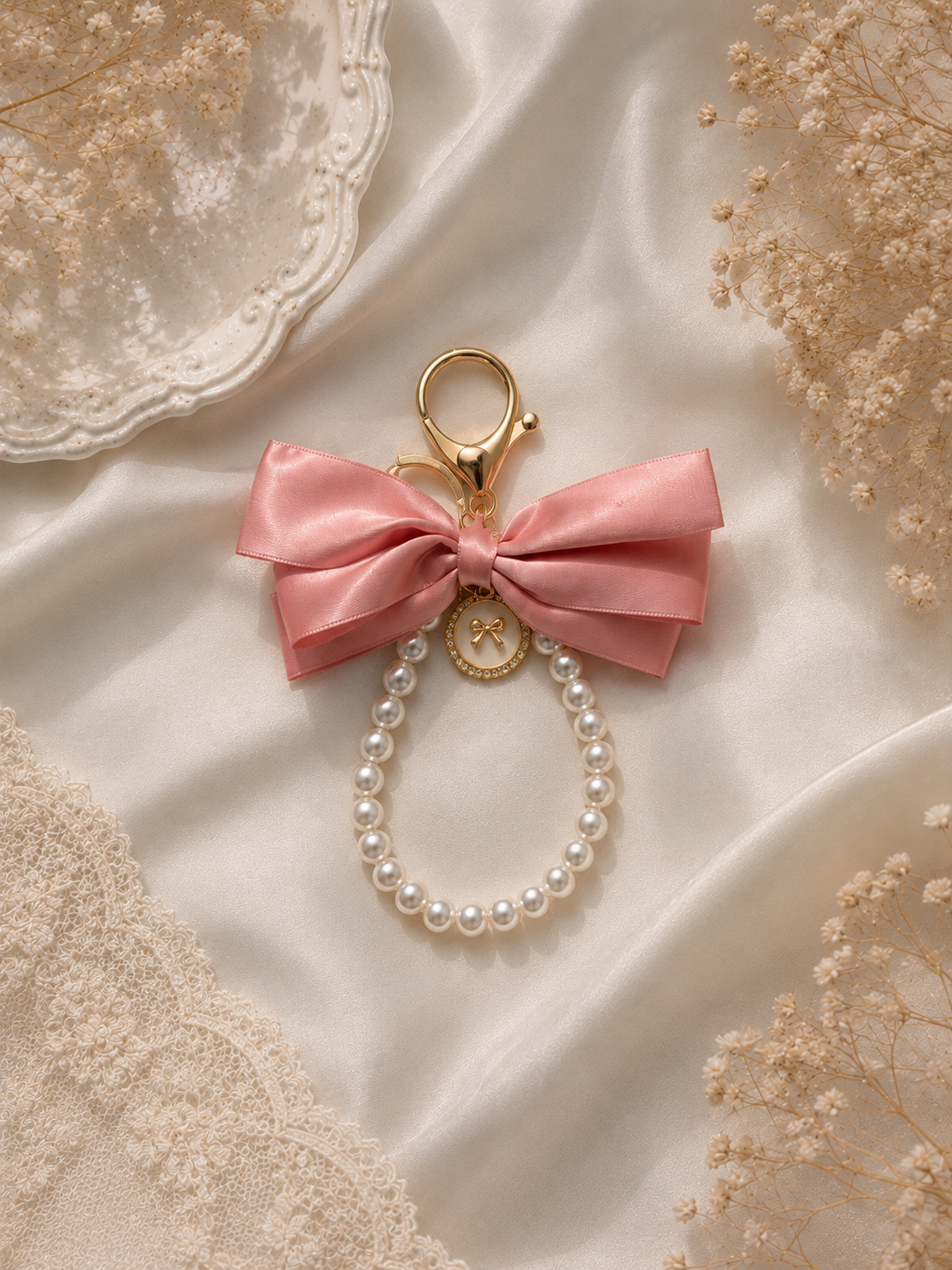 Pearl Bow Strap