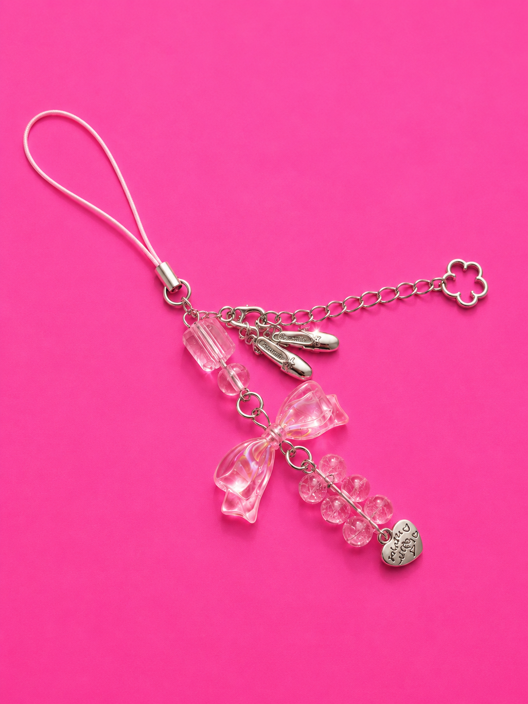 Pink Satin Strap