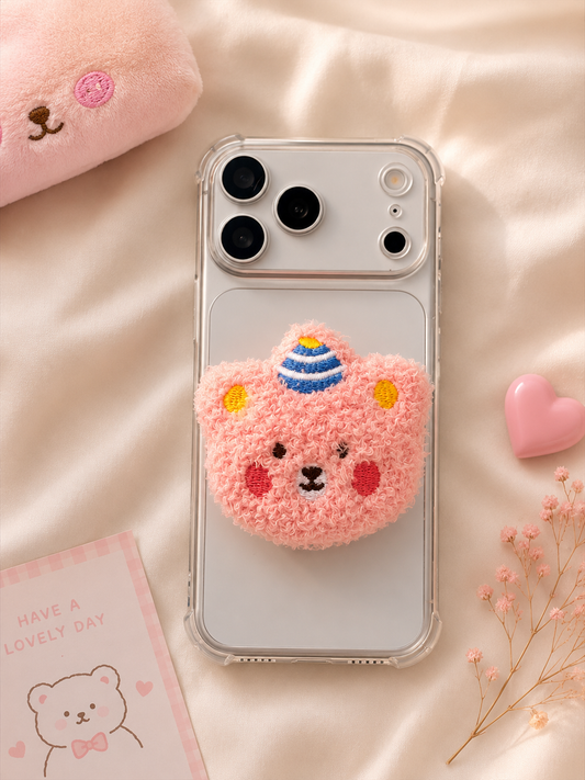 Cotton Candy Bear Grip