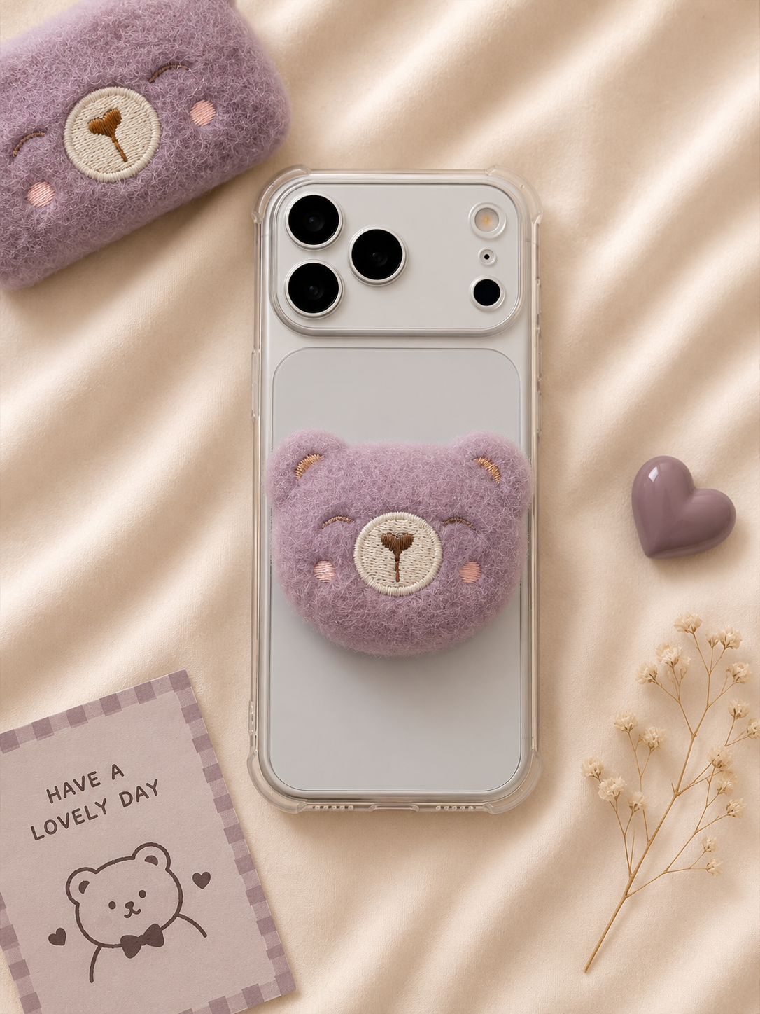 Lavender Bear Grip