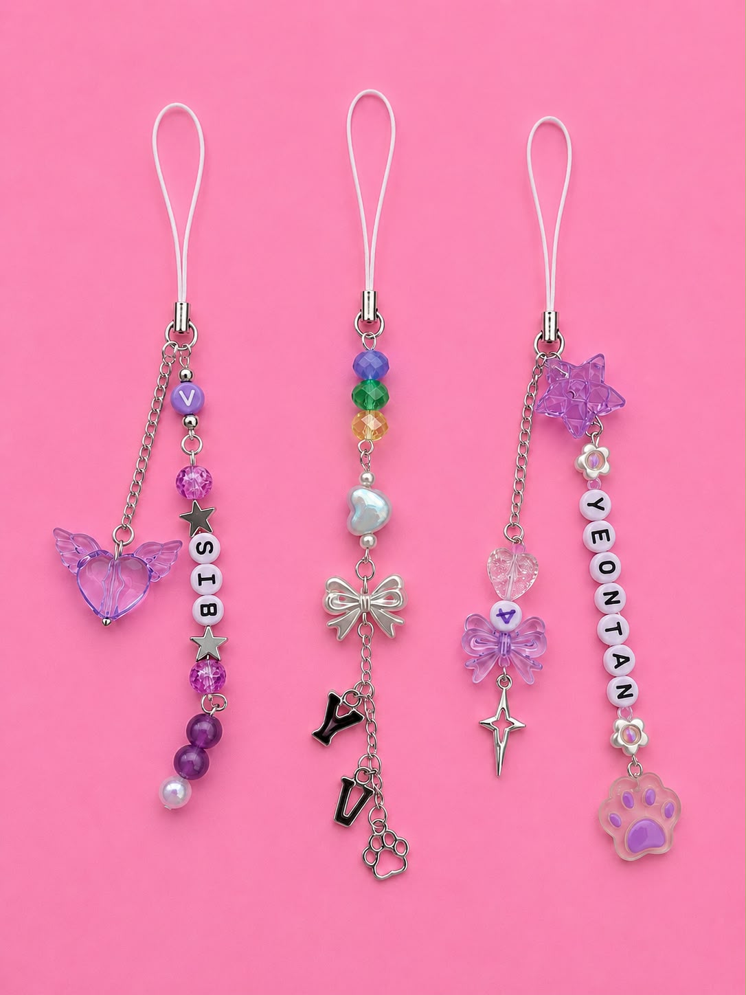 K-POP Phone Strap Collection