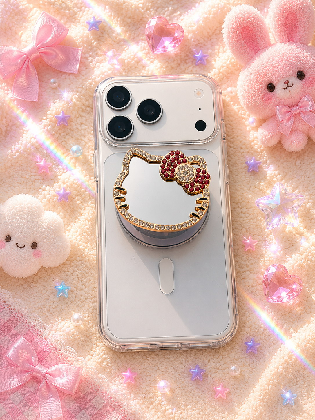 Hello Kitty Mirror Grip