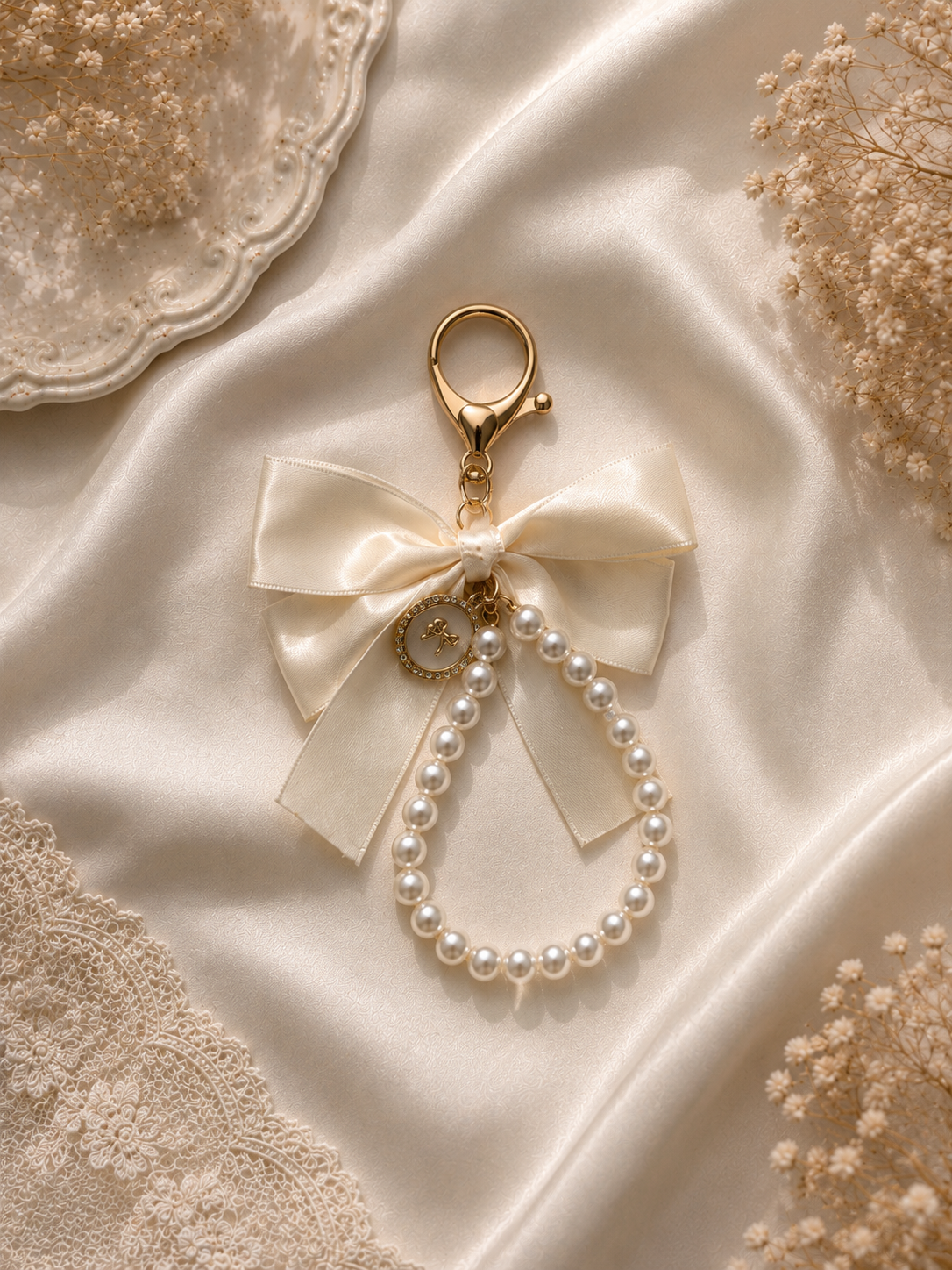 Pearl Bow Strap