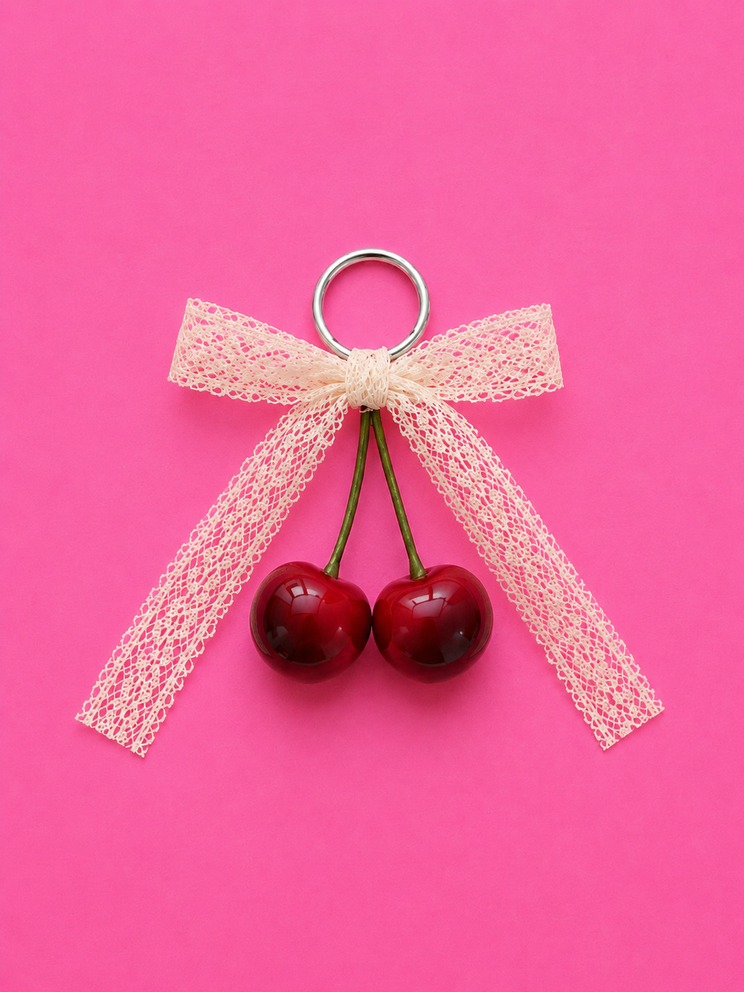 Cherry Lace Strap