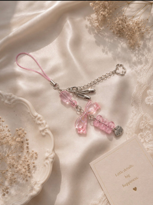 Pink Satin Strap